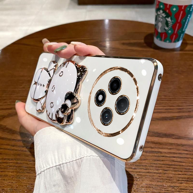 适用oppoA3pro手机壳oppo保护A3por硅胶套5G全包防摔PJY110软壳opa3带镜子支架pr0新款女oppopjy可爱卡通0pp0 - 图1