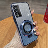 Huawei Maimang 10 glitter transparent protective case with stand