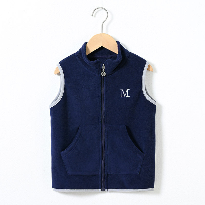哈皮鲁儿童马甲春秋季男童背心加厚秋冬摇粒绒开衫外套保暖潮童装,淘宝优惠券,粉丝福利购,淘宝优惠卷