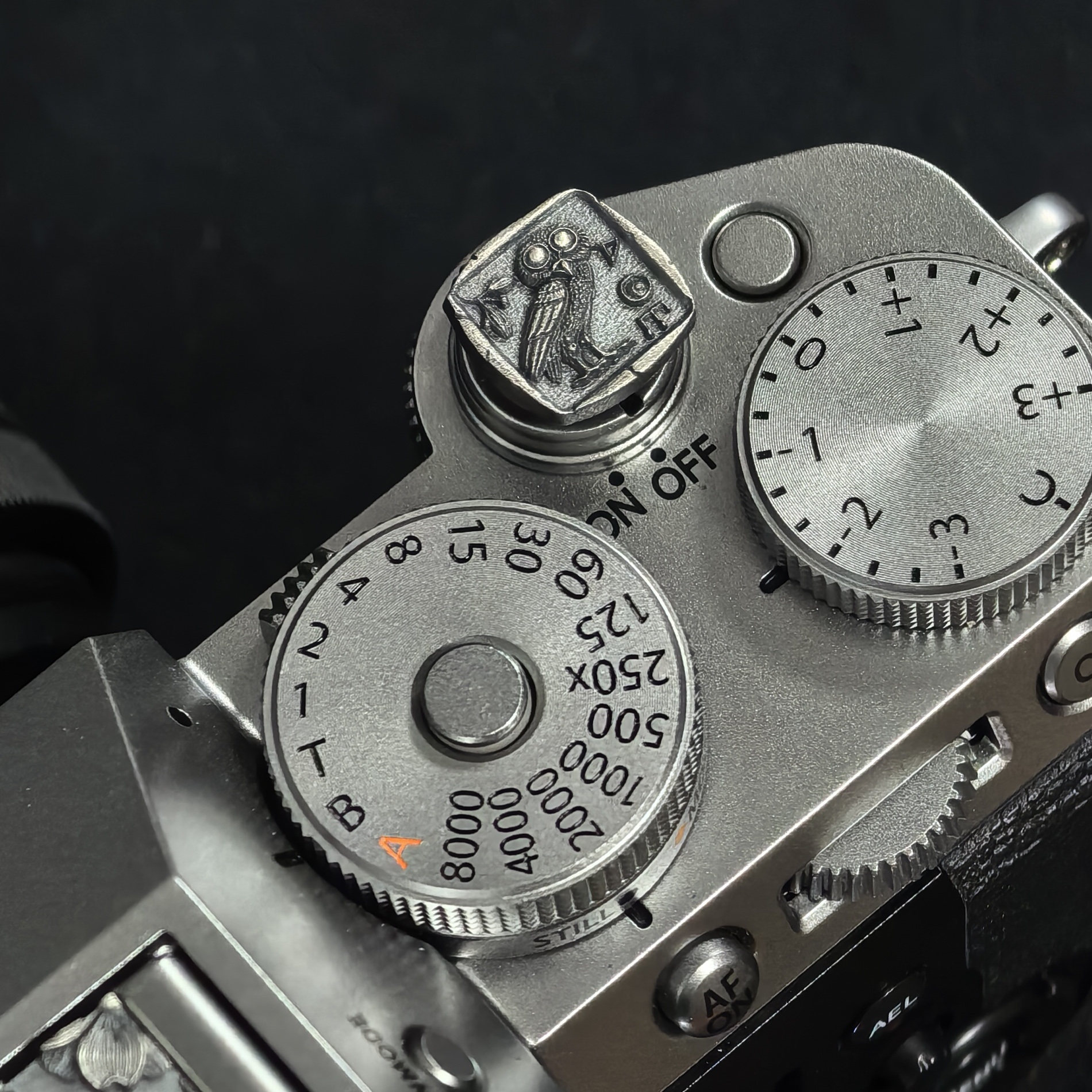 徕卡dlux8银快门按钮立体浮雕适用于q3富士xe5尼康zf快门键帽配件 - 图2