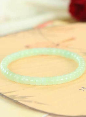 新疆和田玉天然玉石手串男女款