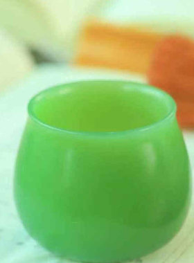 天然和田玉碧玉茶杯主人杯