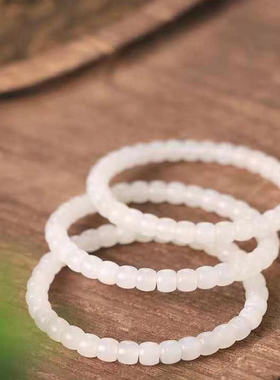 天然新疆和田玉男士手串