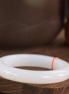 新疆和田玉羊脂白玉手镯