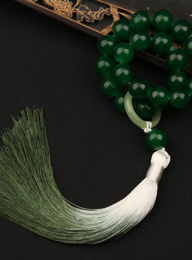 手链绕指柔手持手串流苏穗子