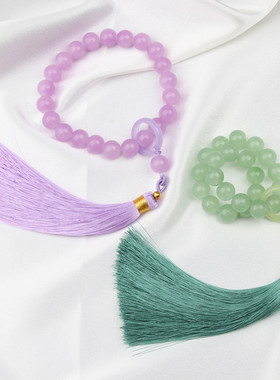 手链绕指柔手持手串流苏穗子