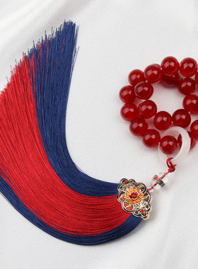 手链绕指柔手持手串流苏穗子