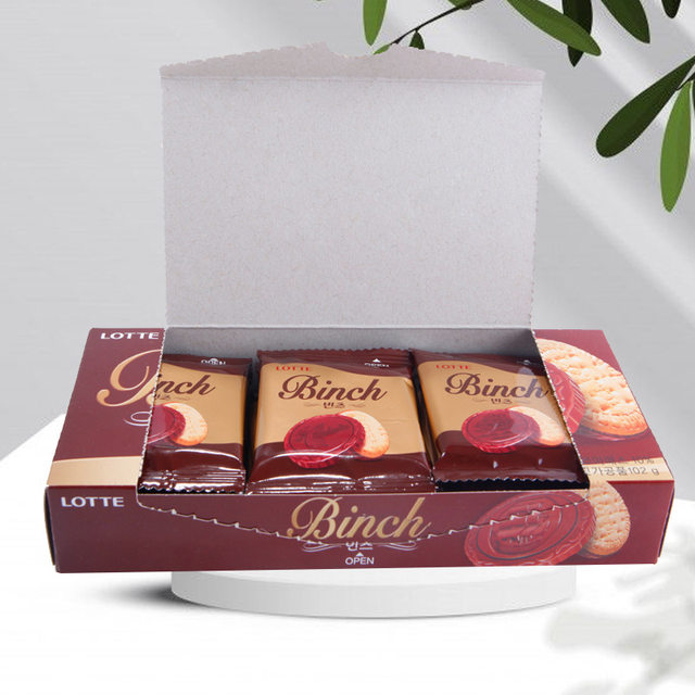 Lotte Binch Chocolate Sandwich Cookies