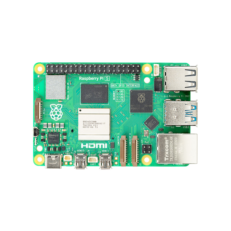 Raspberry Pi 5 树莓派5代开发板散热器电源套件性能远超树莓派4B - 图0