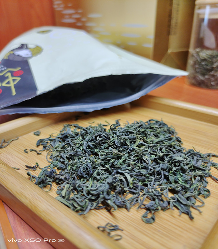 采花忠顺茶叶宜昌特产高山绿茶浓香型生活茶五峰珍眉茶1斤包邮-图1