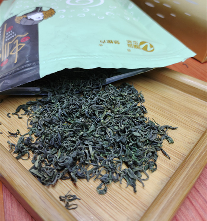 采花忠顺茶叶宜昌特产高山绿茶浓香型生活茶五峰珍眉茶1斤包邮-图3