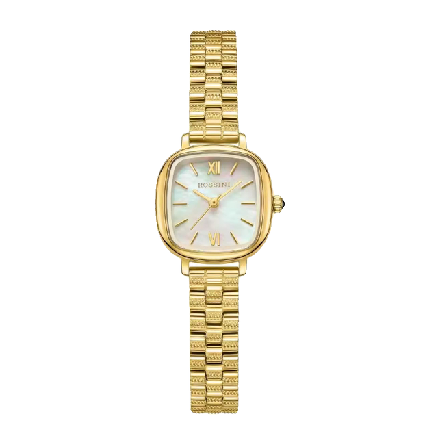 Rossini small gold watch simple ladies gold watch
