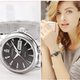 Xiteng Tungsten Steel Simple Couple Calendar Waterproof Watch