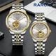 Renault pair of watches Longfengchengxiang mechanical couple gold watch