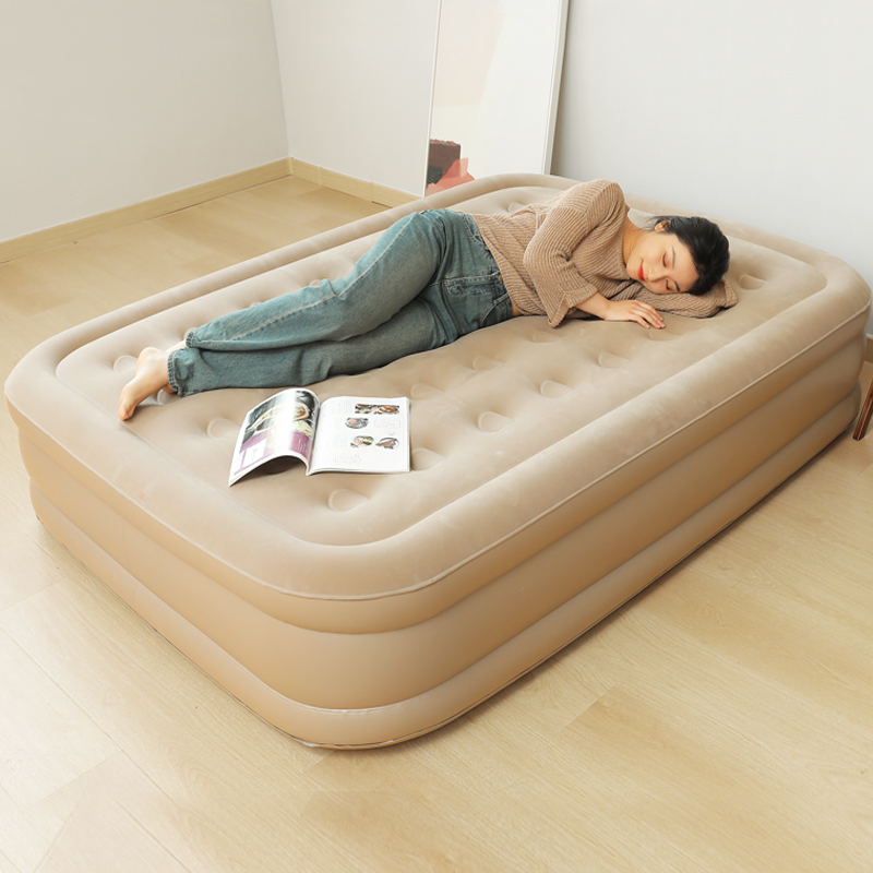免费试用30天充气床便携充气床垫双人1.5米气垫床户外单人睡垫子-图2