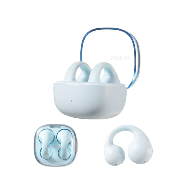 MINISO small pea series clip-on TWS Bluetooth headset H99 portable long-term wireless