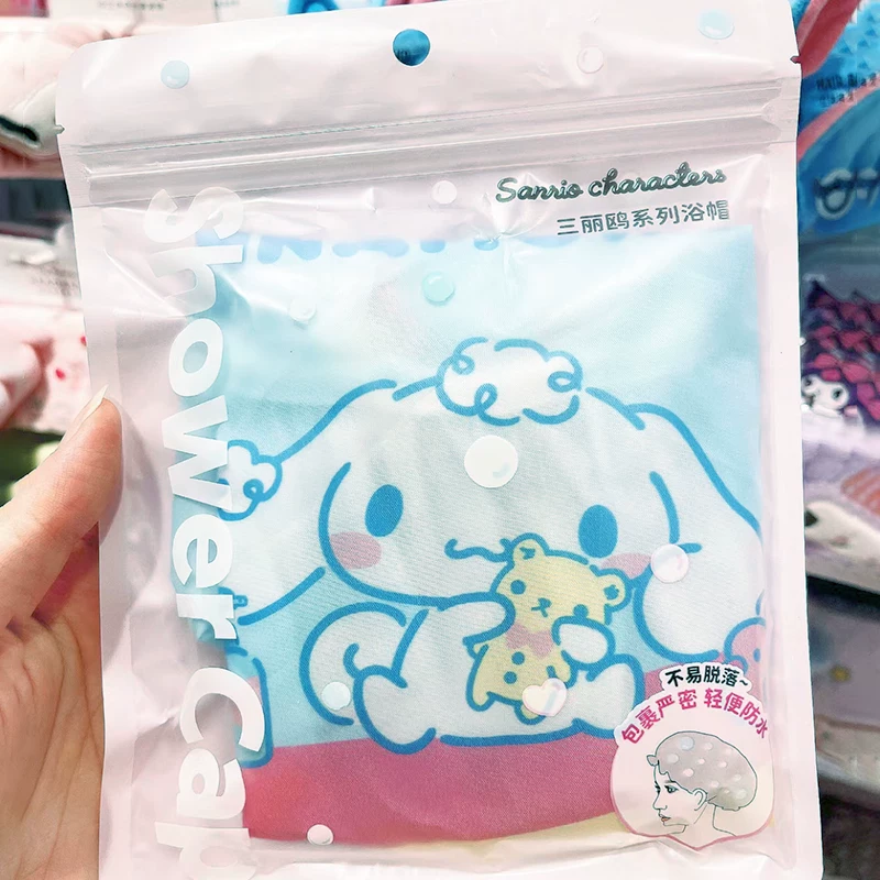 [MINISO 名创优品 三丽鸥 浴帽 玉桂狗 可洛米 防水 душной шапка]