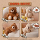 MINISO Gifford series backpack, shoulder bag, plush doll, ກະເປົ໋າເດີນທາງສໍາລັບເດັກຍິງ