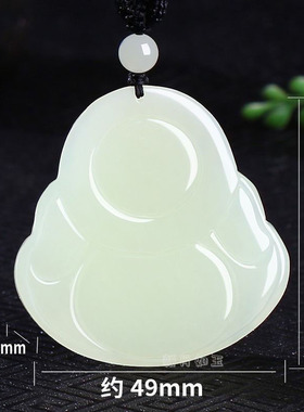 爆款新品白色佛公吊坠