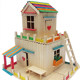 Ice cream stick wood diy handmade house model material popsicle stick wooden stick ice cream stick