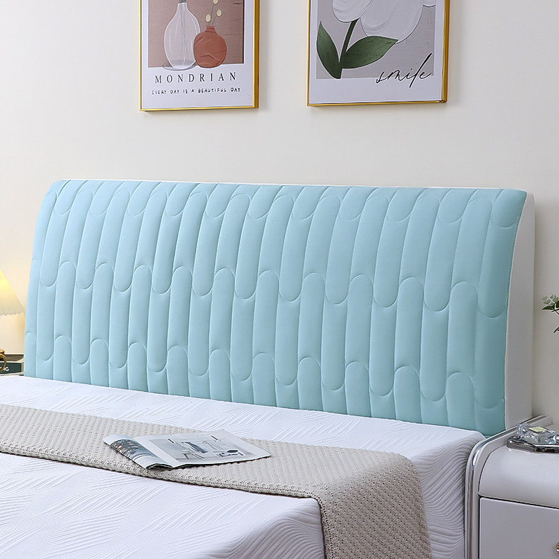 纯棉全包床头罩套简约现代木板软包床头加厚靠背罩防尘床头套夹棉,淘宝优惠券,粉丝福利购,淘宝优惠卷