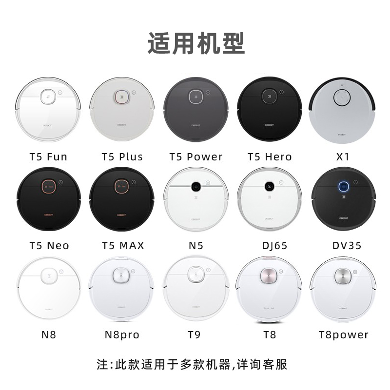 科沃斯扫地机器人地宝N8 T5 T8AIVI+系列专用原装配件滚刷盖板 - 图0