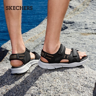 Skechers斯凯奇男士沙滩凉鞋