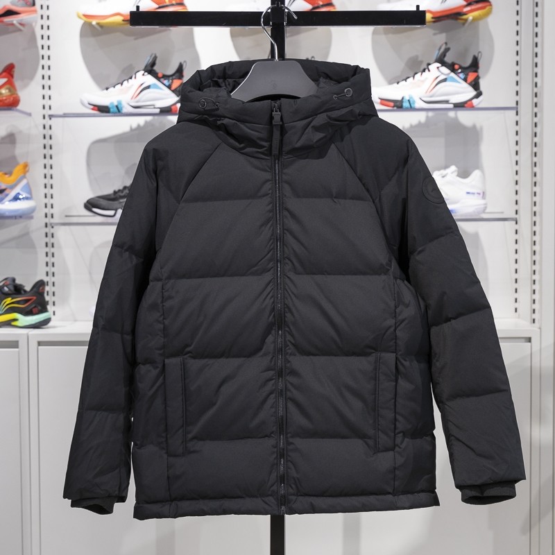 李宁短羽绒服2024新款健身系列女子防泼水80%鸭绒保暖外套AYMU108,淘宝优惠券,粉丝福利购,淘宝优惠卷