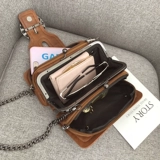 Летняя небольшая сумка, сумка через плечо, сумка на одно плечо, цепь, коллекция 2023, в корейском стиле