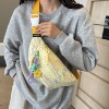 Sports mobile phone waist bag, travel and cycling crossbody chest bag
