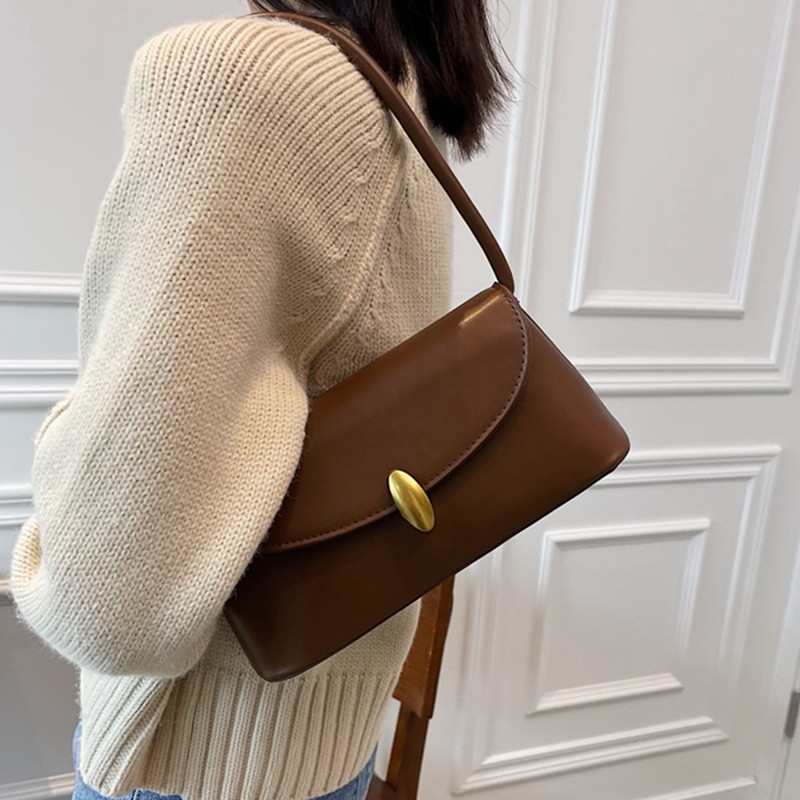 高级感小众设计包包女2025新款秋冬百搭通勤单肩包复古腋下法棍包,淘宝优惠券,粉丝福利购,淘宝优惠卷