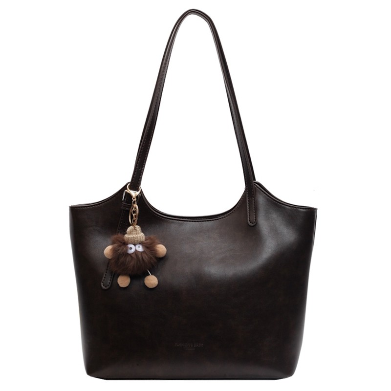 复古大容量包包女士2025新款潮秋冬高级质感单肩包百搭通勤托特包,淘宝优惠券,粉丝福利购,淘宝优惠卷