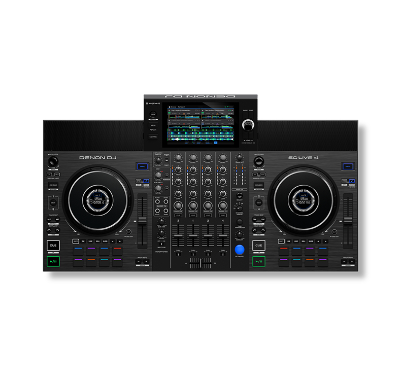 Denon/天龙SC LIVE4 LIVE2双U盘DJ打碟机酒吧四通道数码一体机-图3