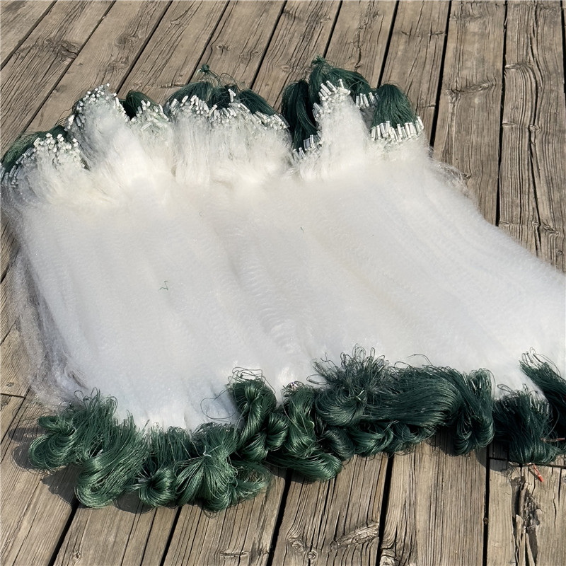 三层沉网单层浮网挂网鲫鱼网餐鱼白条网小鱼网沾鱼网细软柔丝粘网 - 图2