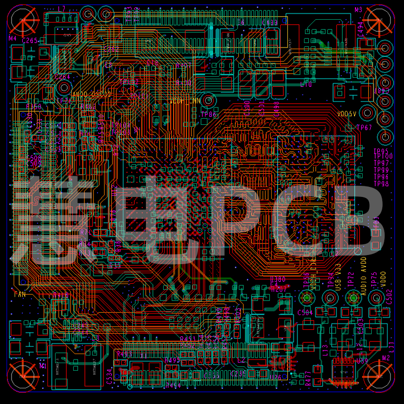 高速PCB设计代画layout设计外包PCB画板pads altium allegro设计 - 图2