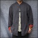 New cotton and linen Chinese style coat with long sleeves and Tang suit