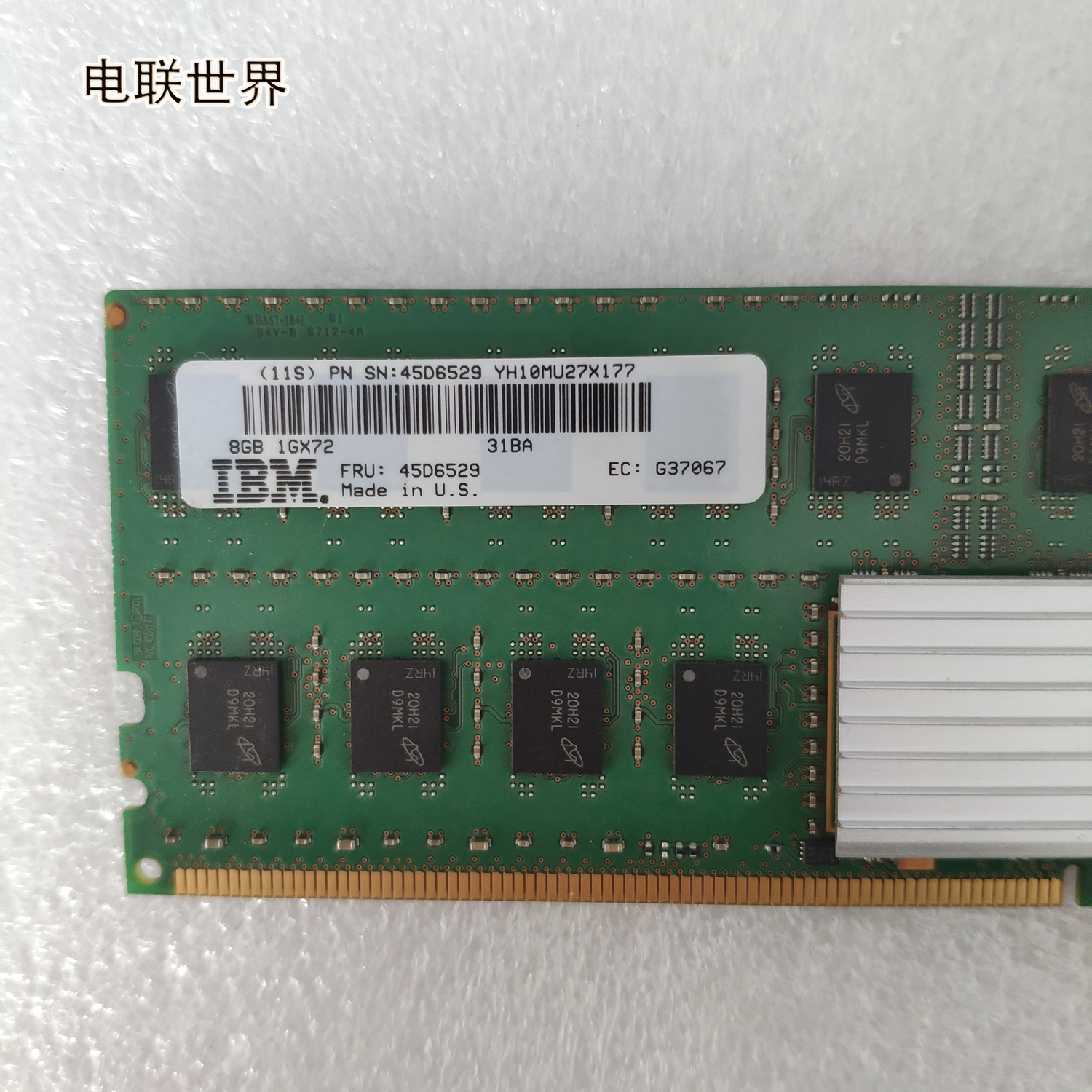 IBM 45D6529  5696 P6-5703-1BA 小型机内存8G 1Gx72 53EH1B5 - 图1