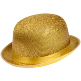 Золотой серебряный круг танцевальный бар вечеринка шляпа шляпа модная шляпа шляпа среднего века Круг Получить благородную шляпу
