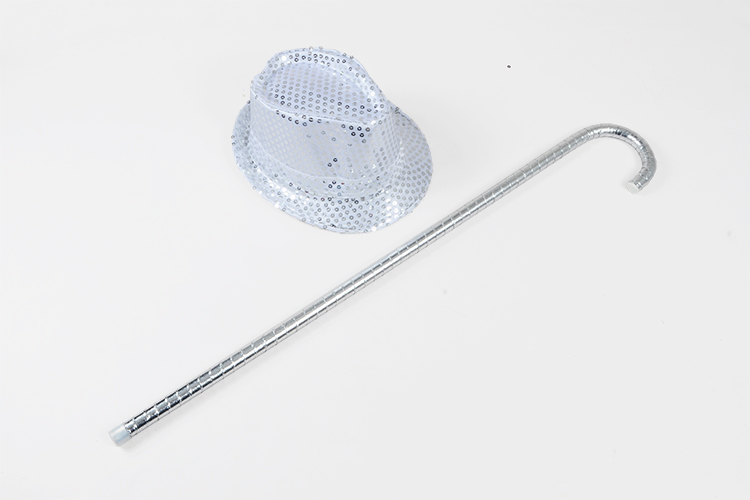 亮片礼帽拐杖舞蹈道具肚皮舞埃及拐棍成人幼儿童爵士舞表演出套装,淘宝优惠券,粉丝福利购,淘宝优惠卷