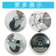 Thickened stainless steel steamer with brake for steamed buns
