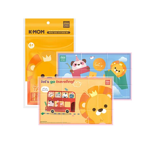 Портативный водонепроницаемый настольный коврик для раннего возраста, Южная Корея, 20 штук