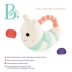 Mỹ B.Toys teether động vật que mol bé có thể được luộc mềm latex cắn bé teether đồ chơi - Gutta-percha / Toothbrsuh / Kem đánh răng rơ lưỡi Gutta-percha / Toothbrsuh / Kem đánh răng