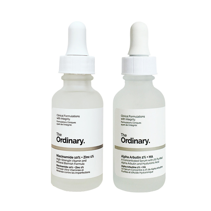 the ordinary烟酰胺10%+ha面部美白 realls海外液态精华