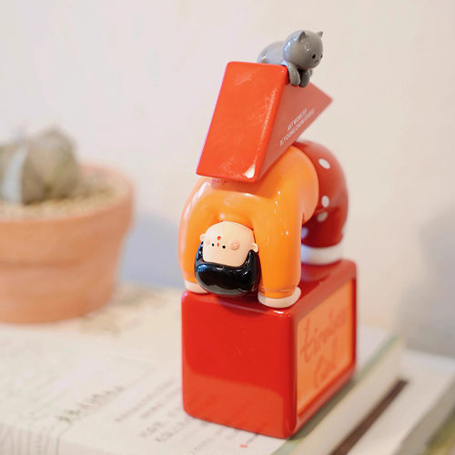 正版周日央下腰女孩二代艺术家系列盲盒潮玩手办公仔娃娃摆件礼物 - 图3