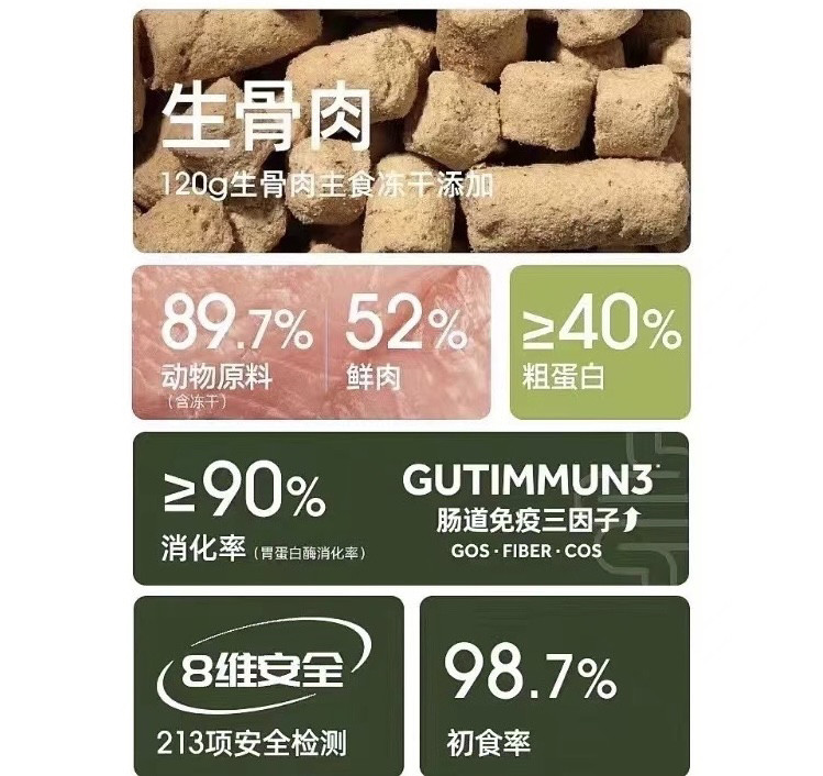 轻松牧场全价全阶段鲜肉猫粮狗粮鸡肉配方1.6kg小壳冻干生骨肉,淘宝优惠券,粉丝福利购,淘宝优惠卷