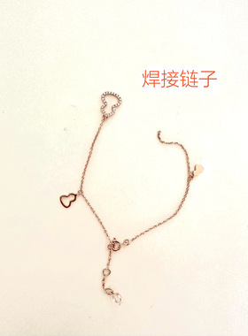 私人定制钻石字母吊坠送女友个性