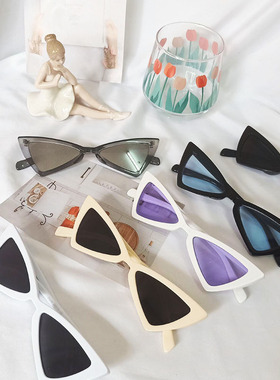 墨镜复古三角潮男女同款太阳镜