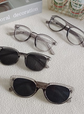 灰色系新款休闲方框热销太阳镜