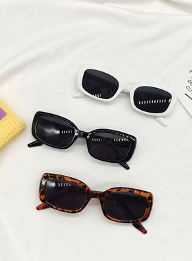 小猪旦旦椭圆时尚男女太阳镜个性