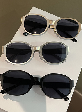 韩版ins质感金属复古凹造型街拍